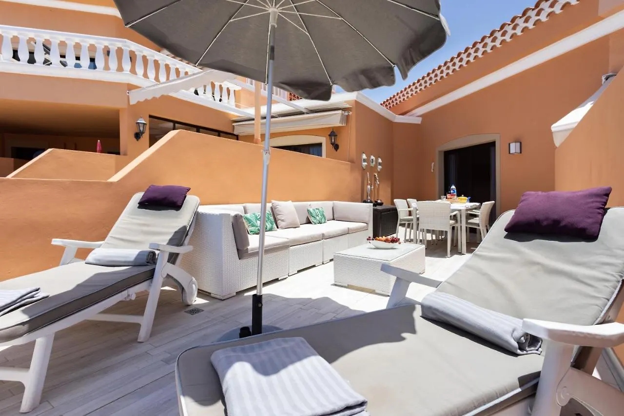 Exclusive Attic Las Vistas 3 With Breathtaking Sea View, Only 100 M To The Sea, Heated Pool, Aircon, Wifi 阿罗纳 公寓